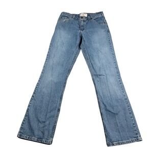 Levi Strauss Signature Womens Stretch Mid Rise Bootcut Jeans Blue Size 8 M